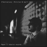 Fon at Miniclub 3º Anniversary // 30 April 2012