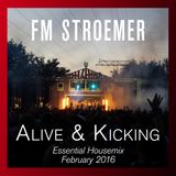 FM STROEMER - Alive & Kicking Essential Housemix February 2016 | www.fmstroemer.de