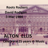 Roots Rockers Host David Rodigan interview Alton Ellis 25 years in Music 3 Mar 1984