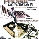 Christian Craken - PHOBIA 011 @ Vibes Radio Station 21 September 2011
