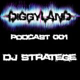Diggyland PODCAST 001 - Dj Stratège