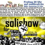multicult.fm ALANDALA Solishow für Refugee Strike Berlin (feat. Wardita)