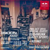 Diskotopia Radio 29th October 2015: Budamonk live in studio + BD1982 Halloween mix