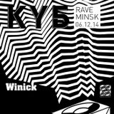 Winick - live @ K Y Б (06.12.14 RAVE-PARTY-MINSK)