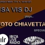 Toto Chiavetta special, mixed by ISA VIS DJ on Ibiza Live Radio, saturday march 7th 2015