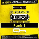 18.12.2014 - 30 Years of Technoclub Special on Afterhours FM - Rank 1 (21:00 - 22:00 CET)