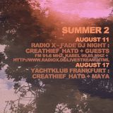 CREATHIEF RADIO-X AUGUST X-FADE DJ NIGHT