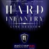 Hard infantry live session on Gabber.fm ft. Poison Candy