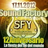Alfredo Pareja @ 12 Aniversario Sound Factory (CD Promocional)