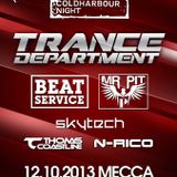 N-Rico - Live@Trance Department ( Coldharbour ) 12-10-2013