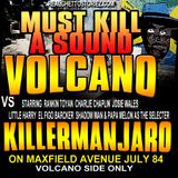 VOLCANO VS KILLERMANJARO IN MAXFIELD JULY 1884