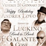 Luckino b2b Francis Galante live from Platinum Classic House 20 01 2012