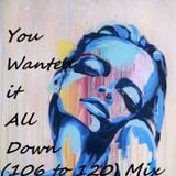 Frizbee's You Wanted It All Down (106bpm to 120bpm) Mix
