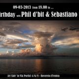 09-03-2013 Phil d'bit & Sebastiano Sedda @ ART CAFE' (rovereto)