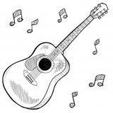 An der Gitarre - by Mori
