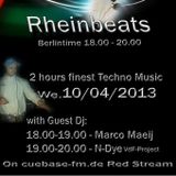 N-Dye meets Rheinbeats @ Cuebase-FM.de