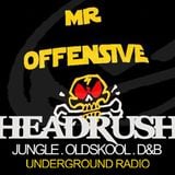 Offensive Live on Headrush Radio 22nd Dec14
