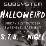 s.t.u. dj set recorded halloween 2014 in dublin