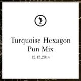 Turquoise Hexagon Pun Mix