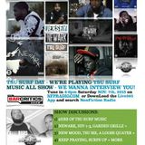 TSU SURF DAY ( 11/7/2015 ) ON THE BAR CRITICS SHOW NONFICTION RADIO * NEW LINK DESCRIPTION *