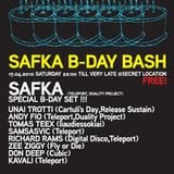 Special set from Safka B-Day!