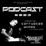 Corrupted Minds-Hardcore Colombia Podcast no 003 (CROSSBREED )