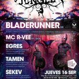 BLADERUNNER (Dread Recs, UK) & MC R-VEE. Live @ Jungle Jungle, Razzmatzz, Barcelona