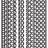 BACK TO SCHOOL