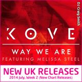 2014-07-13 July Week 2 New UK Chart Releases