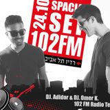 Adidor & Omer K. - 102 FM Radio Tel - Aviv (24.10.2014)