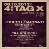 Cortechs (Live PA) @ 4 Jahre Tag X - Artheater Köln - 06.10.2012