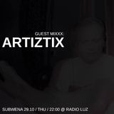 Artiztix live@Radio LUZ WROCŁAW/SUBWENA 29/10/2015