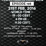 Chandrama - Time Differences 198 (21th Feburary 2016) on TM-Radio.
