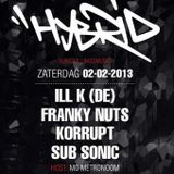 Sub Sonic - Live at Hybrid - 02-02-2013
