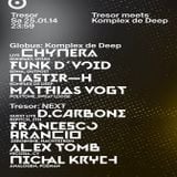 D.Carbone (Live PA) @ Tresor Meets Komplex De Deep - Tresor Berlin - 25.01.2014