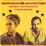 Trevor Walker VS Fred Everything 4 Decks Live at OIMC
