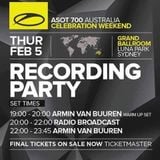 Armin van Buuren – A State Of Trance ASOT 700 (Part 2 Warm-Up @ Luna Park, Sydney) – 05-02-2015
