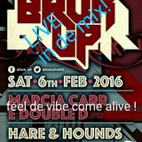 BRUK UP: Marcia DaVinylMC LIVE DJ set in Birmingham, UK 06/02/16