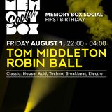 Tom Middleton @ Memory Box - Roland 909 History set