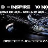 Zisis D -INSPIRE- 004 10 NOV. 2014 www.deephouseparade.com