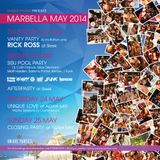 Sammy Porter x Max Denham x Kenzie - Unique Parties Marbella 2014