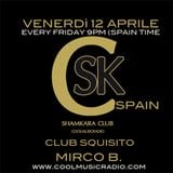 SHAMKARA CLUB-Guest Mirco B. (Club Squisito) 12/04/2013 (CoolMusicRadio) Spain