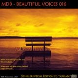 MDB - BEAUTIFUL VOICES 016 (SCHILLER SPECIAL PART 2)