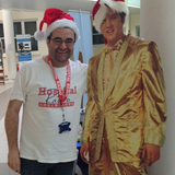 John Barker on Christmas Morning - 25th December 2015