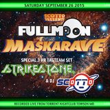 Dj Scotto & Strikestone live from Full Moon Maskarave Sept 2015