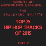 Graveyard Shift top 25 tracks of 2015