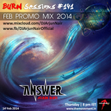 BURN Sessions #141 - Feb Promo mix - DJ ARJUN NAIR - Big Room House