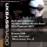 Ep. 039 - Label Spotlight on Metalheadz, Vol. 2