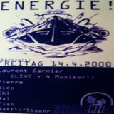 Laurent Garnier (Live PA + 4 Musiker) @ Energie! - Stammheim Kassel - 14.04.2000