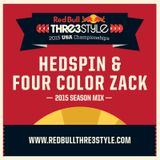 Four Color Zack and Hedspin Red Bull Thre3style 2015 2x4 Mix